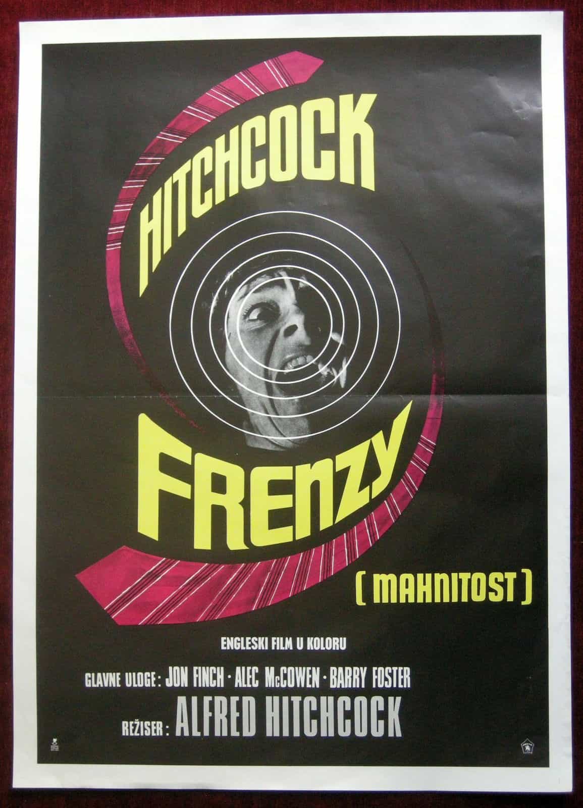 hitchcock vintage poster