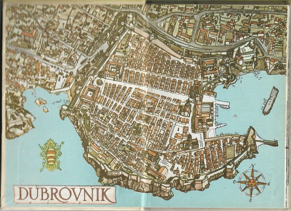 Dubrovnik City Guide Photography Vintage Yugoslavia Illustrated Tourism - Image 2