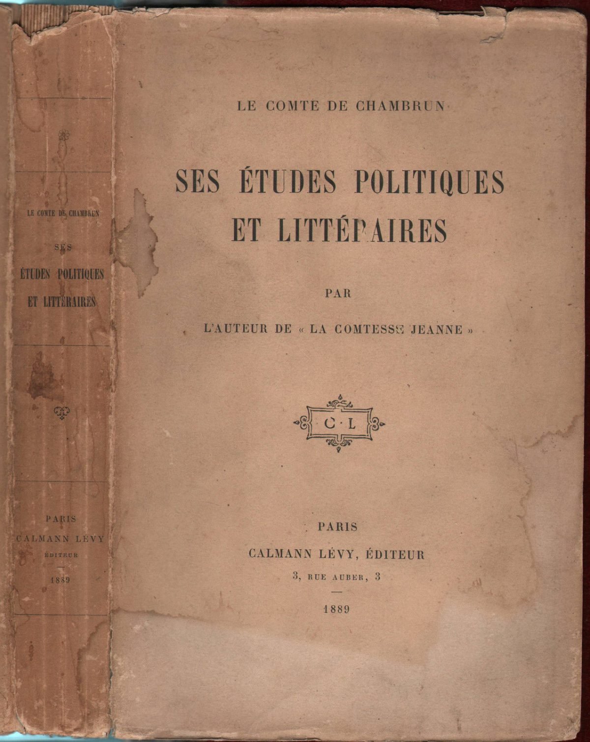 Rene de Chambrun Biography