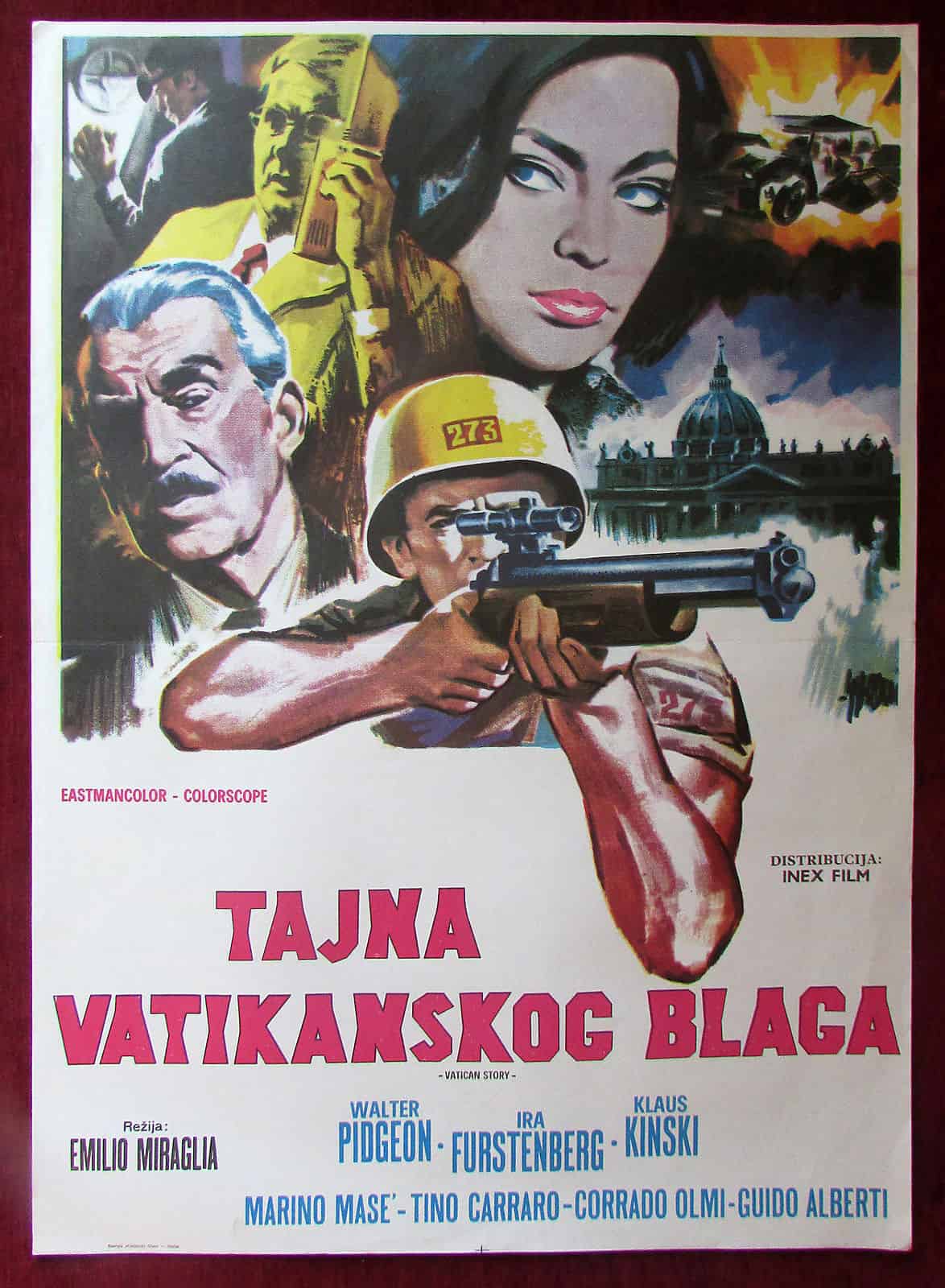 1968 Original Movie Poster Commando suicida Suicide Commandos Legay Ray Bazzoni - Image 1