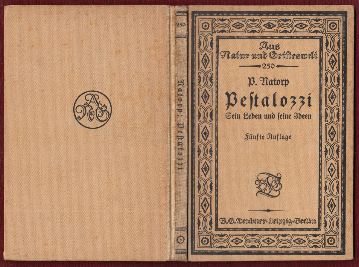 1927 Johann Heinrich Pestalozzi Paul Natorp Pedagogy Swiss Switzerland Education - Image 7