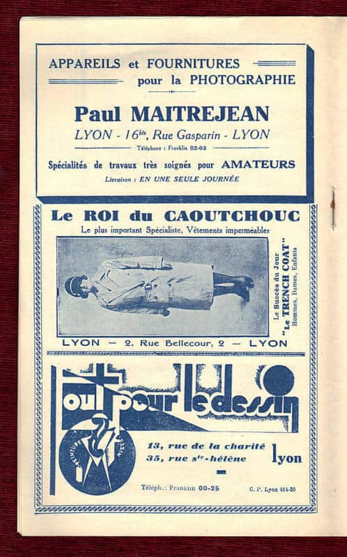 1930 Film Movie Program 75th Scala le cinema de Lyon France Festival Brochure - Image 4