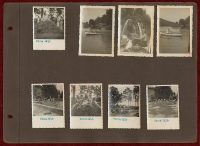 Lot of 8 Original Photos 1937 Serbia Ruma Vojvodina Lady Swimsuit Fashion - Image 3