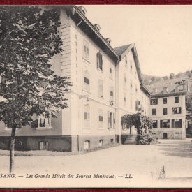 vintage postcard bussang