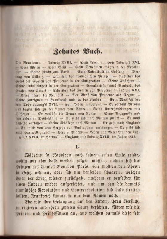 1851 Geschichte Der Restauration Alphonse De Lamartine Collected Works History - Image 4