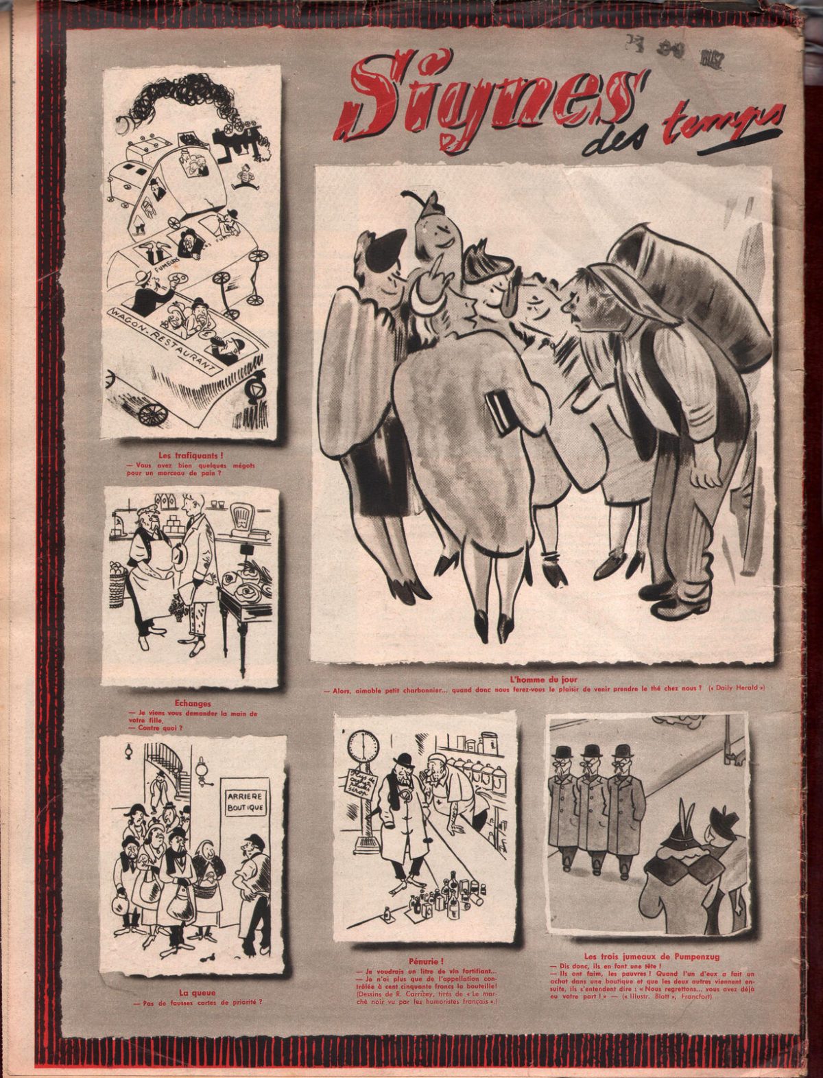1943 L'Illustre Journal Magazine War WWII Illustrated Revue No 51 - Image 3