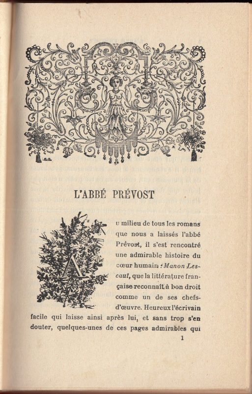 Abbe Prevost Manon Lescaut Antique Book Novel Illustrated - Image 7