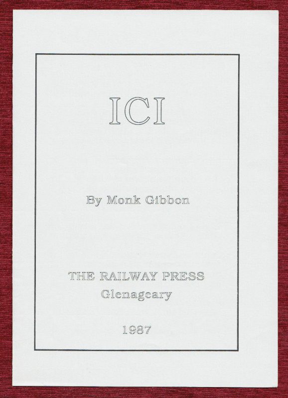 1987 Monk Gibbon ICI Signed Poetry Irish Rare Arnold Unique - Image 3