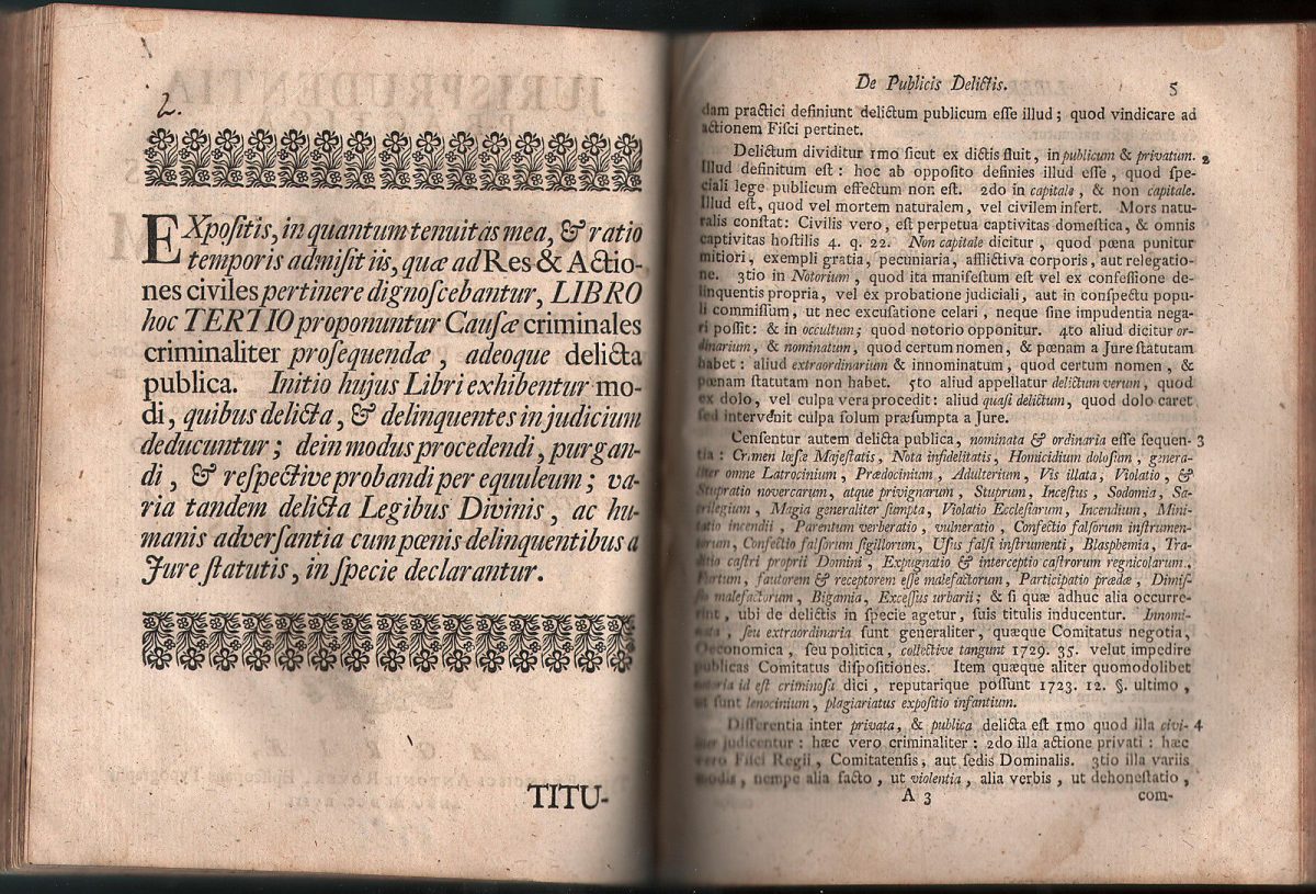 1758 Jurisprudentia Practica Hungaricum Huszty Stephanus Jurisprudence Hungary - Image 10