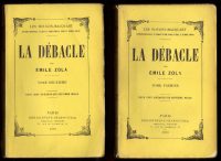 1929 Emile Zola La Debacle I-II Novel French Literature France The Downfall