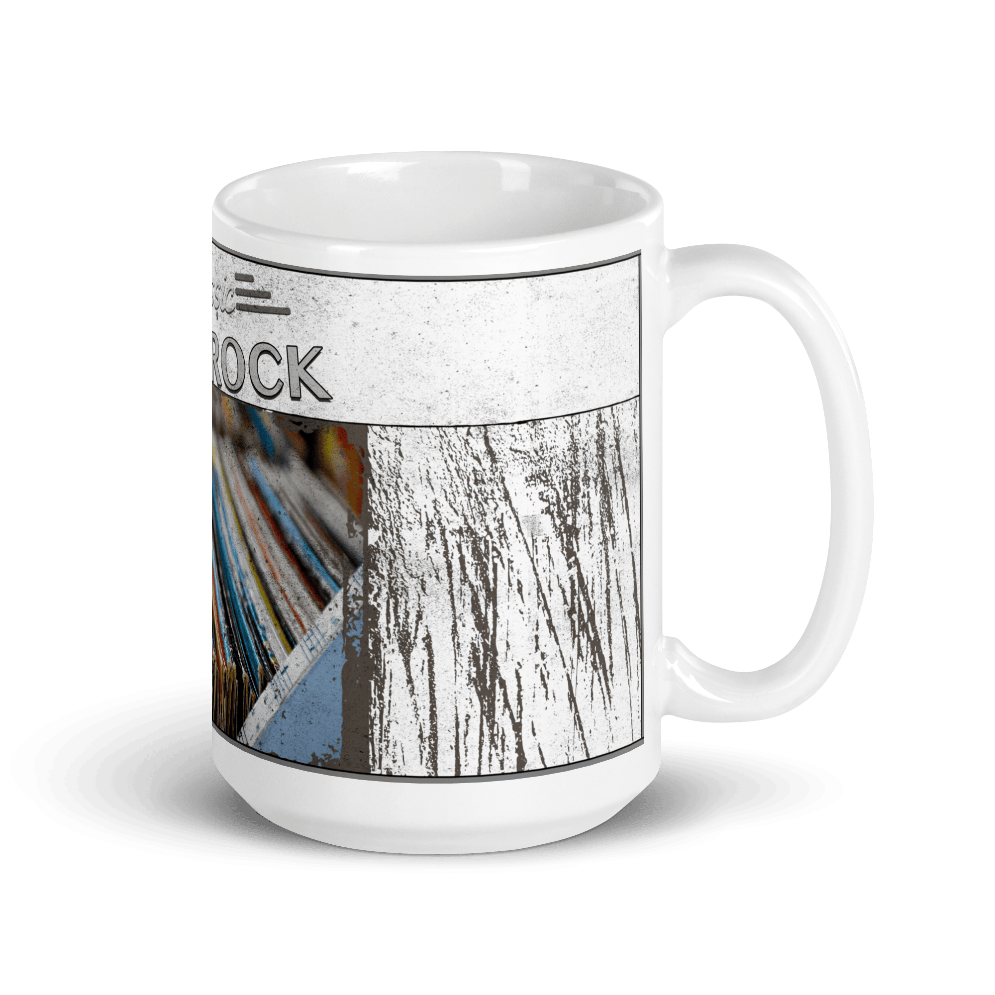 Classic Soft Rock - Glossy Mug - Image 2
