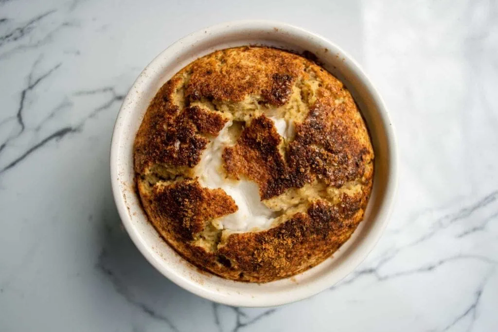 chai spiced baked oats