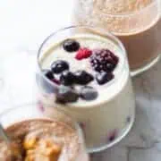 Thumbnail image of blended overnight oats.