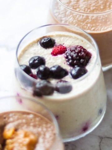 Thumbnail image of blended overnight oats.