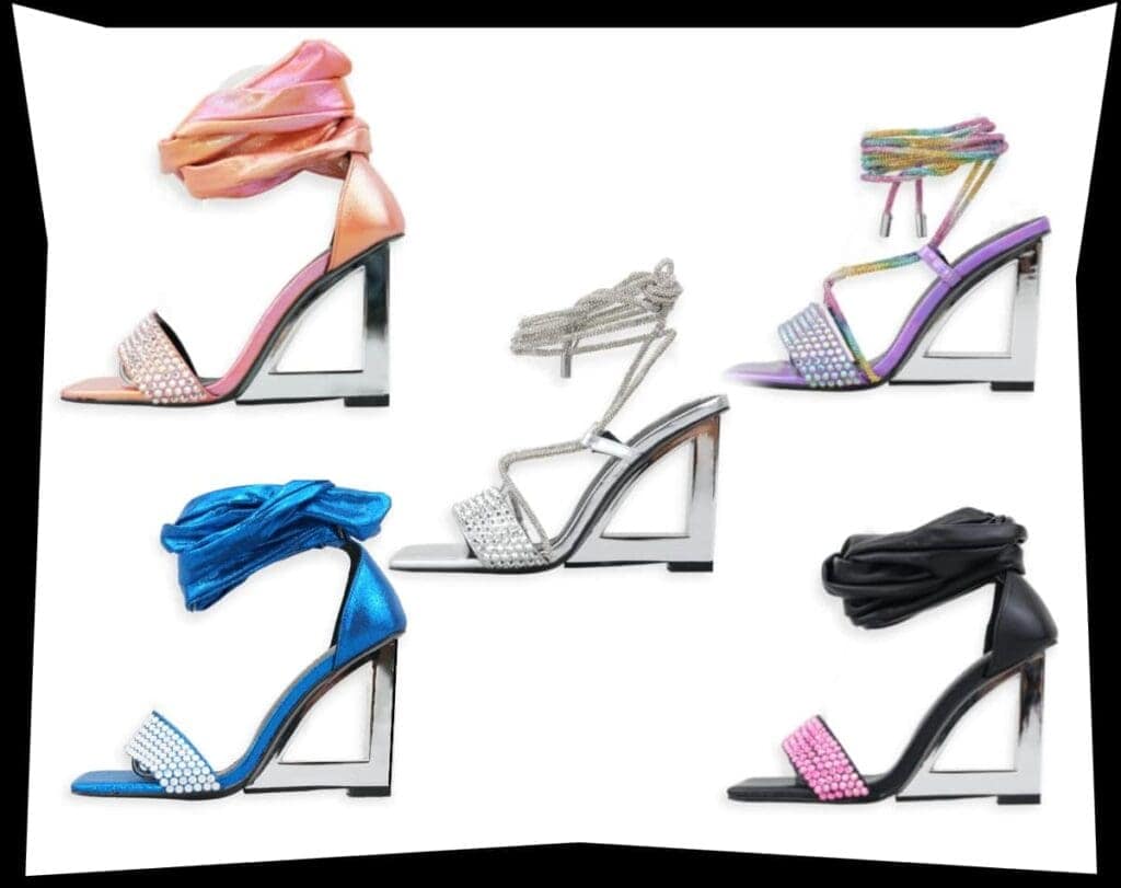 Walk In Style: Glitter Shoes Boots & Heels | Sparkle & Shine