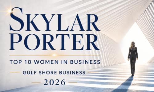 Skylar Porter Top 10 Women in Business, Gulf Shore Business 2026