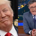 Stephen Colbert Melts Down Over Trump Mocking His Show’s Cancellation