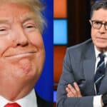 Trump Shreds Stephen Colbert After Show Canceled by CBS