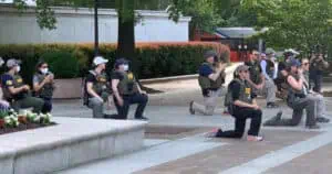 FBI Fires Agents Seen Kneeling at Black Lives Matter Protest in 2020