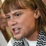 Greta Thunberg Provokes Outrage by Falsely Claiming Image of Starving Israeli Hostage Shows ‘Suffering of Palestinian Prisoners’
