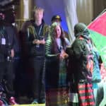Portland Scrubs ‘Christmas’ from ‘Tree Lighting Ceremony’ Featuring Activists Waving Pro-Hamas Flags