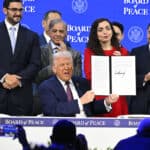 World Leaders Join Trump in Signing Gaza Board of Peace Charter