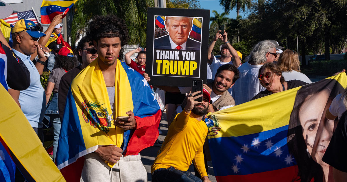Venezuela Orders ‘National Search and Capture’ of Anyone Who Supports Trump’s Removal of Maduro