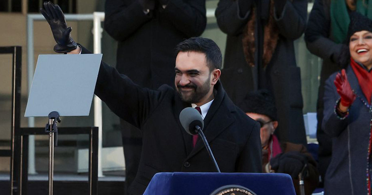 Zohran Mamdani Blasts Individualism, Calls on New Yorkers Embrace ‘Warmth of Collectivism’ in Inaugural Speech