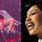 Cardi B Falls on Stage During Vegas Concert, Blames ‘The Government’