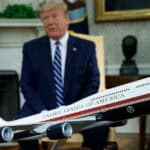 Air Force One Repainted in Trump’s Red, White & Blue Design, Replacing 6-Decade Old Kennedy-Era Scheme