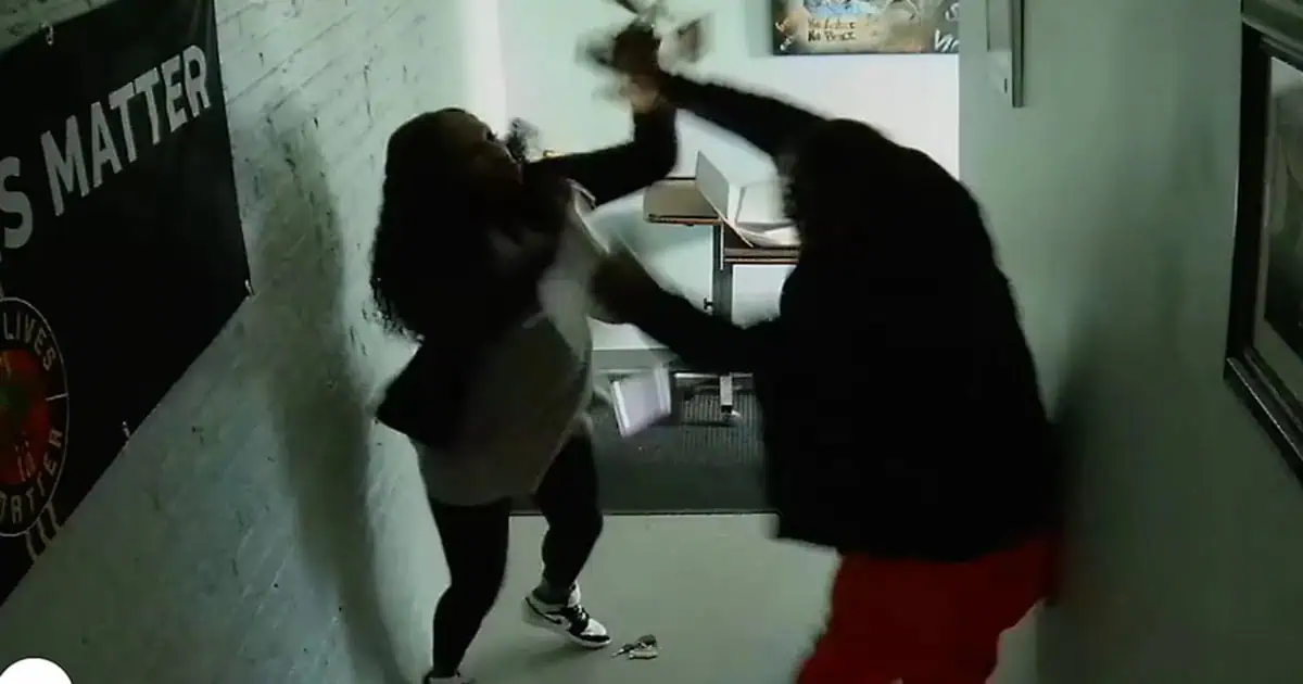 Male BLM Leader Caught on Video Violent Beating Female Staffer