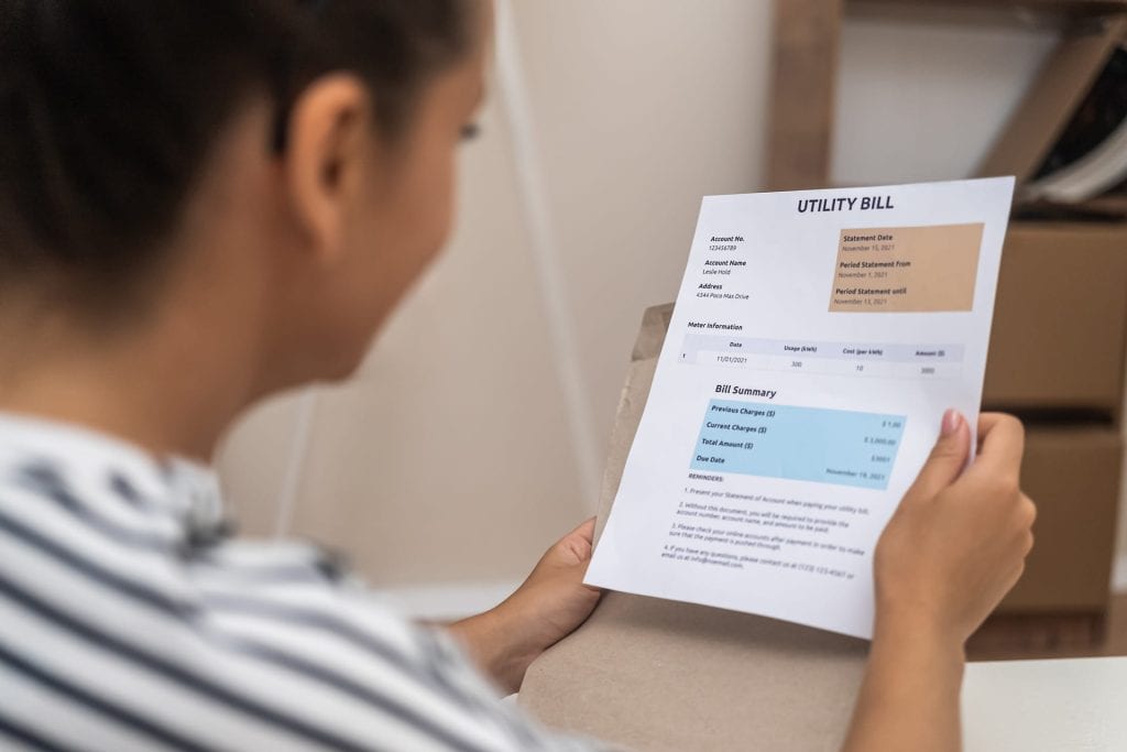 Energy bill savings