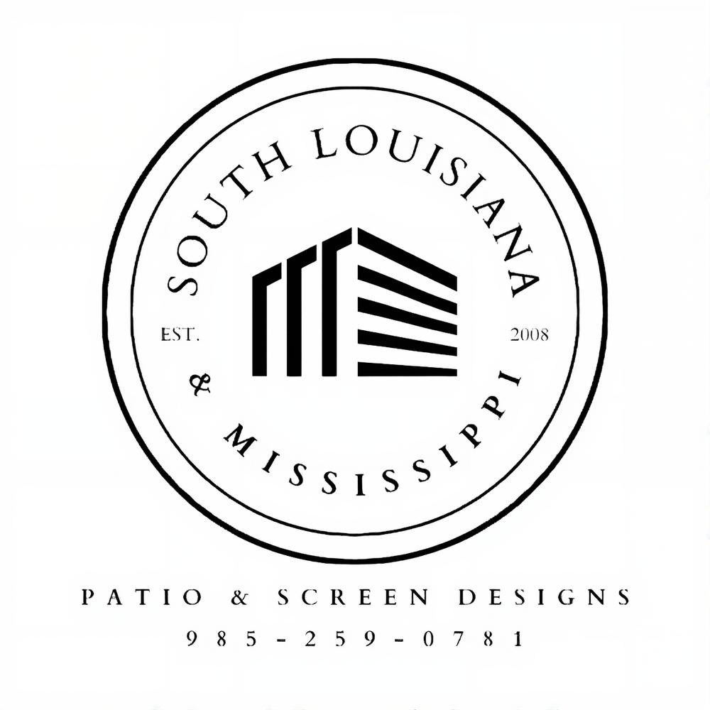 South Louisiana & Mississippi Patio and Screen Designs in Slidell