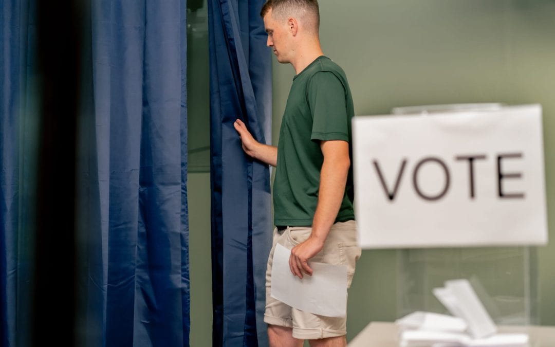 Voting booth