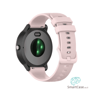 רצועת סיליקון בצבע ורוד עם אבזם לשעוני גלקסי וואווי גרמין הואמי