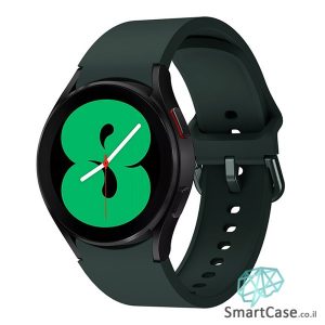 רצועת סיליקון חלקה בצבע ירוק עם אבזם מעוגל לשעוני גלקסי ווטש 4