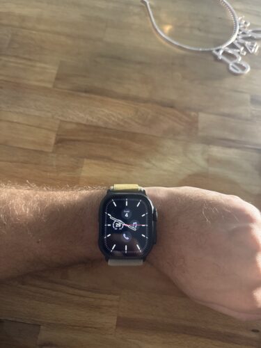 רצועה לאפל ווטש Alpine Loop בד 44/45/46/49mm Wine Red photo review