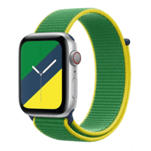 רצועת ניילון בצבע 02# Brazil עבור אפל ווטש Apple Watch - סדרת מדינות