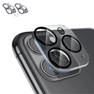 סט שני יחידות מגן זכוכית למצלמה iPhone 16 Pro Max