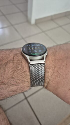 רצועת ברזל מגנט Mesh Quick Release 20mm כסוף photo review