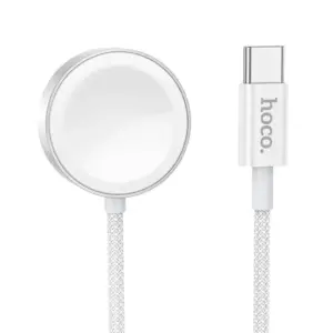 מטען אלחוטי מגנטי לשעוני Apple Watch ו-Samsung Watch דגם hoco CW59