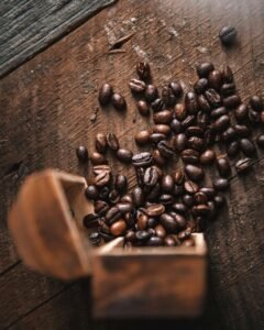 a coffee bean storage container