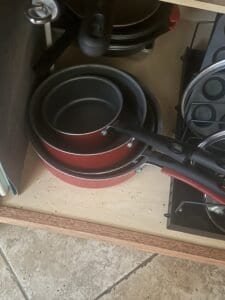 a stackable pan and pot set