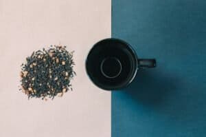 cup of tea being made