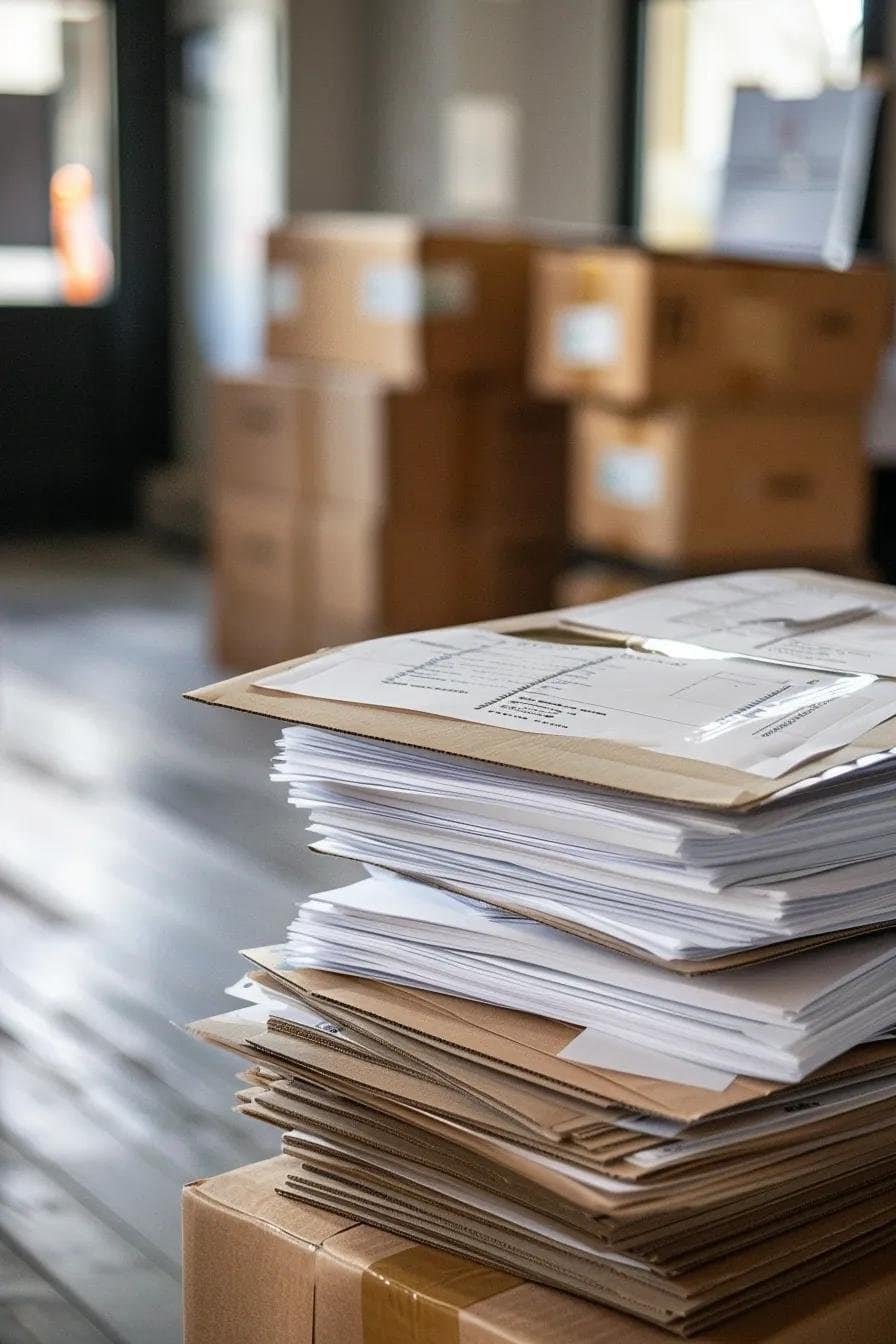 Detailed moving quote document showcasing transparent pricing components for reliable moving services