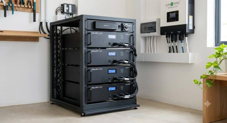 Best Server Rack Batteries for Solar in 2026: Stackable LiFePO4 Storage
