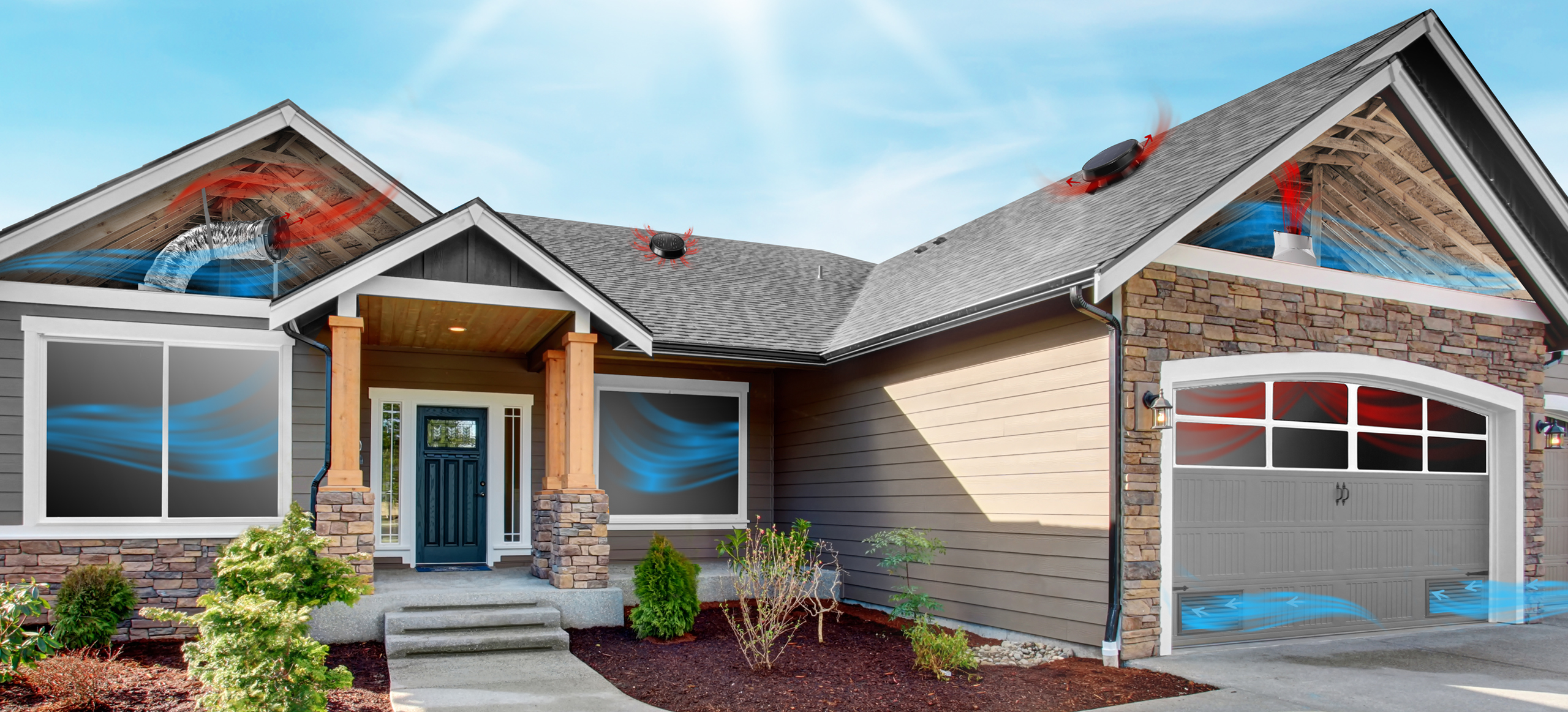 Whole House Fan and Solar Attic Fan