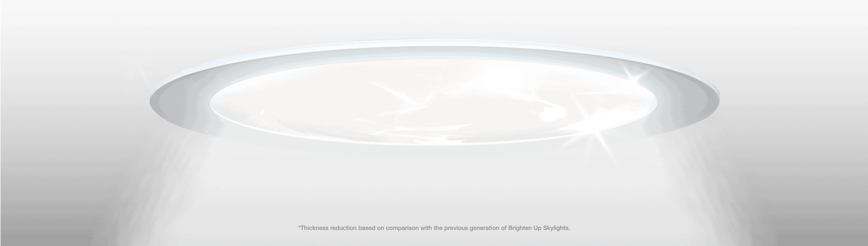 Product shot of the new thinline ceiling profile