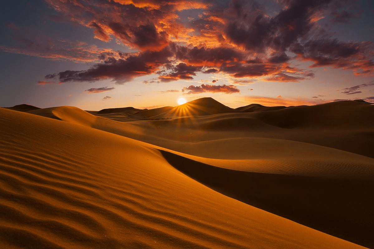 The vast empty quarter - (Credits Geographical)