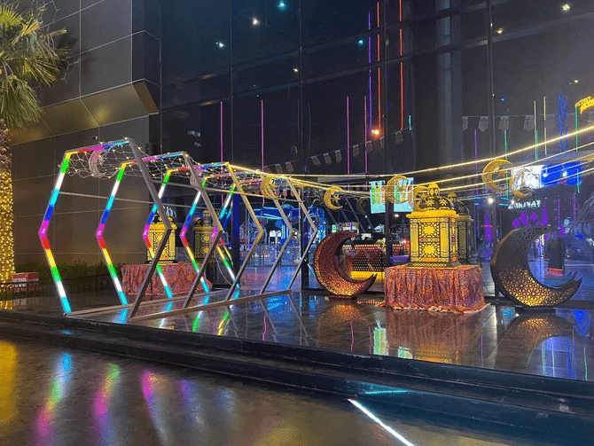 Ramadan decorations in Saudi Arabia - (Credits Arab News)